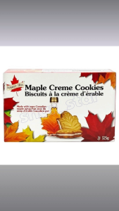 Turkey Hill Maple Cream Cookies 325g Authentic Canadian Pure Maple Syrup Rich Flavor