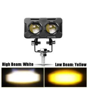 Lampu Tembak Laser Led 2 Mata Lampu Sorot SQL 2 Lensa Jauh dekat