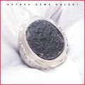 Batu Meteor Agni Manitite - Batu Satam | COD Bisa | Cincin Batu Akik Ring 5-10. 