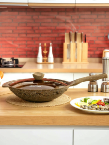 Amercook | Chảo Đun Chống Dính Granite Titanium
