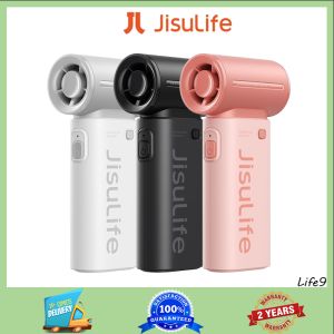 JISULIFE Life9 Handheld Fan 3600mAh / 5000mAh Mini Portable Fan Hand-held Turbo Fan Mini USB Rechargeable Fan Pocket Fan