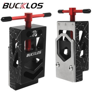 BUCKLOS Bicycle Tube Cutting Saw Guide Tool 15-37mmAluminum Alloy Steel Bike Fork Seatpost Tube Handlebar Saw Guide Cycling Tool