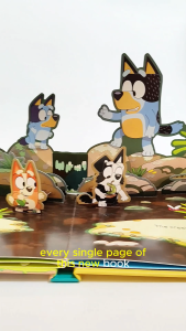 Age 2-5 | Big Pop-Up Book - Bluey: A Big Pop-Up Book - Preschool Story children recommended book birthday gift