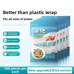 CHAHUA | Food Grade Stretch Wrap for Leftover Storage Elastic Mouth Household