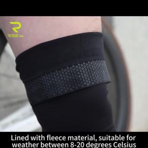 RRSkit Nữ Đi Xe Đạp Mùa Đông Giữ Ấm Chân Nhiệt Lông Cừu Chống Gió MTB Xe Đạp Đường Bộ Chân Tay Áo Co Giãn Dây Đeo Mắt Cá Chân