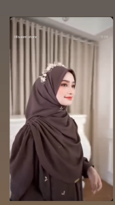 COD Aylin Abaya Ceruty Babydoll Payet Dress Lebaran Terbaru Dress Wanita Gamis Termurah Dress Viral