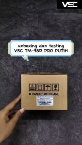 PRINTER THERMAL BLUETOOTH VSC TM-58D PRO RPP02 - RJ 11 - CETAK ALAMAT PDF STRUK KASIR - PUTIH WHITE