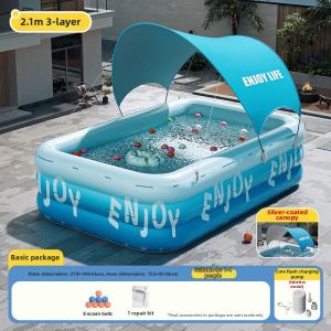 GWYNET | Outdoor Large Family Inflatable Swimming Pool