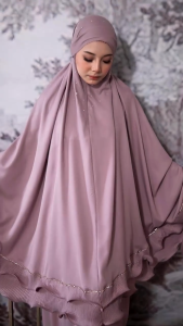 ALLUNA - Mukena Dewasa Mewah 3in1 Eksklusif Zalina Series