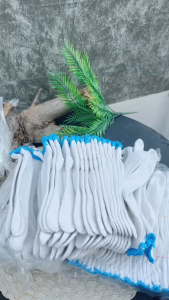 ถุงมือผ้าฝ้าย ถุงมือใช้งานการเกษตร งานก่อสร้าง และอุตสาหกรรม ถุงมือราคาถูก ๆ