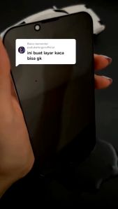 Noblex Tempered Glass Gaming Anti Spy Privacy AntiGores Antispy Untuk iPhone 11 Pro Antispy Anti Gores Pelindung Layar Handphone Anti Gores Screen Protector Full Screen Premium 11 Pro