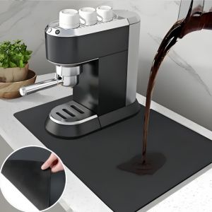 Super Absorbent Plate Rubber Back Anti Slip Quick Drying Drainage Pad Suitable for Coffee Machines Kitchen Utensils Placemats