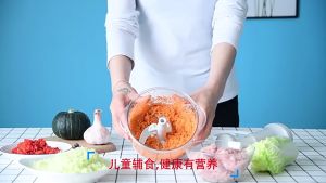 1.5L Multi-function Garlic Chopper Hand Blender Kitchen Household Manual Meat Grinder Onion Grinder 手动按压打蒜器 绞肉机 料理机