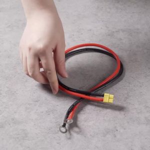 Dây Đồng Mạ Thiếc Silicon 10AWG XT60 Đầu Cái Xoay M8 O Terminal 50cm Dùng Cho Kết Nối Ắc Quy Ô Tô Tàu Thuyền Tấm Pin Năng Lượng Mặt Trời