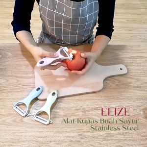 2pcs Pisau Pengupas Kulit Buah Alat Kupas Wortel Kentang Apel Sayur Fruit Peeler