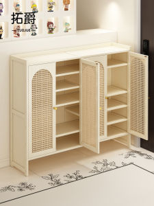 TUOJUE | Stylish Creamy 2026 New Model Home Use Large Capacity Shoe Cabinet