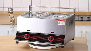 Deep fryer Multi-function pan burger grill with fryer deep fryer gas type Commercial single fryer fryer gas type fry pan french fries fryer
