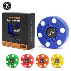 Ice Hockey Puck Training Puck Plastic Hockey Pucks Reusable For Asphalt & Grassland Sports Supply Training Accessory