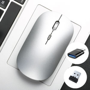 Wireless Mouse Slim 2.4G Computer Mice Portable Battery Cordless Mouse for iPad Laptop Desktop Mice With USB Receiver For Laptop