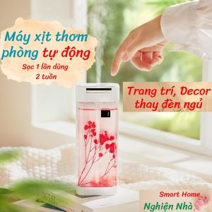 Máy khuếch tán nước hoa thông minh treo tường để bàn khách sạn Máy tạo hương thơm tự động Máy tạo hương thơm gia đình_ Smart House BC08