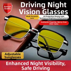 Night Vision Sunglasses For Driving Anti-glare And Suitable For Myopia