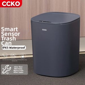 ZHUOLESHI | Intelligent Automatic Sensing Home Trash Can Square