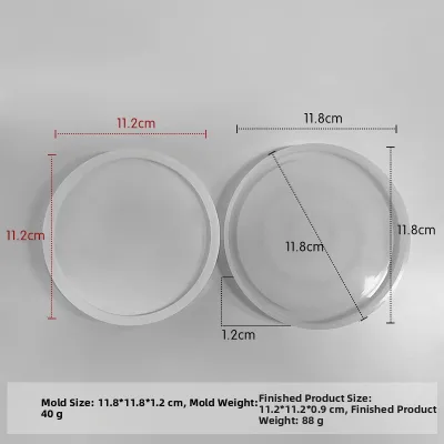 Oval DIY Crystal Resin Silicone Mold