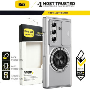 360° Rotate Kickstand Slide Camera Case for Samsung Galaxy Z Fold 8 Ultra 7 6 5 4 Military Grade Ott-Box Anti-drop Protect Cover