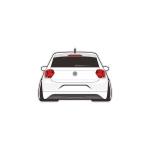 Polo Mới Mẫu Nhỏ Hình Bóng Chống Nước Xe Ô Tô Cá Tính Đề Can Trang Trí Xe Volkswagen Tùy Chỉnh Tự Động Cơ Thể Dán