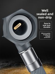 MONLEYTA | Extended Universal Automatic Faucet Water Supply Hose Connector