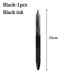 1pcs Pen Black refill Macarone Exterior Gelpen Ballpen gel ink pen
