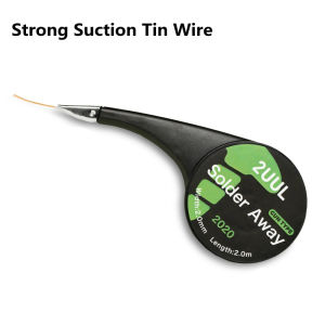 2UUL DW21 Strong Desoldering Wick for Mobile Phone BGA PCB Portable Anti-scald Quick Soldering Tin Absorb Repair Tape Tool