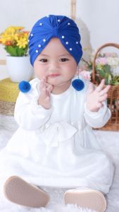 Ayanna Turban | Turban Anak Turban Baby Turban bayi Turban anak perempuan Turban Newborn Turban Bunga Turban Lucu Turban cantik Turban anak 2 tahun Turban anak 3 tahun Turban anak 4 tahun Turban spandek Turban kaos Turban bagus Turban pompom