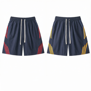 Mark Fairwhale | American Style Striped Quick-Dry Casual Sport Shorts
