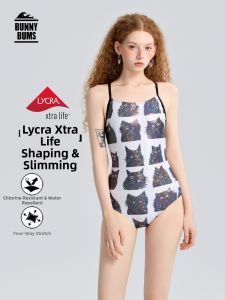 BUNNYBUMS | High Sensation Competitive One-piece Swimsuit with Chest Pad Chlorine Resistance