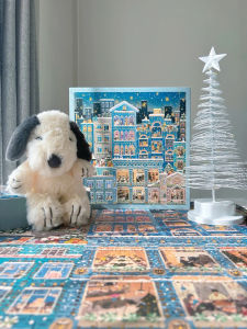 Therapeutic Christmas Snow Night Puzzle 500 Pieces
