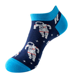 Fashion Funny Men Business Hip Hop Harajuku Cartoon Cotton Fruit Animal Beer Food Happy Casual Women Short Socks Christmas Gift