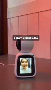 RABIT Camera Wifi PTZ X Pro VideoCall Screen Indoor IP CCTV  AI Auto Fix Wide QHD Tuya Smart Life