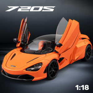1:18 Scale Mclaren 720S Alloy Car Model Diecast Car Toys for Boys Birthday Gift Kids Toys Car Collection