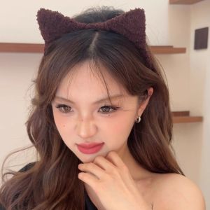 Cute Furry Cat Ears Headband