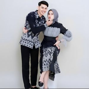 BAJU TENUN SET PASANGAN-COUPLE TENUN RAHAYU