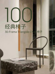Modern Minimalist Triangolo Chair Nordic Designer Home Leisure Coffee Chair Non-rotatable Stackable Metal Frame Adult Seat