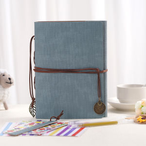 สีฟ้า: การ์ดลามิเนตสีเหลืองสีดำอัลบั้มรูปกล่องของขวัญขนาด5X7นิ้วแบบย้อนยุคใส่ได้หลายขนาดสำหรับแสตมป์ตั๋ว