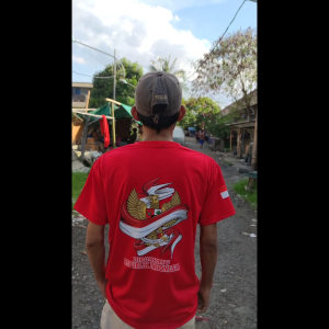 kaos lengan panjang Garuda 80 bendera baju kemerdekaan HUT RI keren katun tc30s murah sablon terbaru 2025