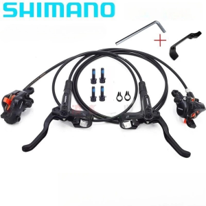 SHIMANO MT200 Brake MTB Bicycle HYDRAULIC DISC BRAKES Pads 2 PISTON Left Front Right Rear MT 200 Mountain Bike Accessories BMX