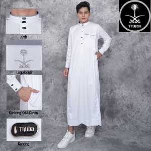 Jubah Gamis Pria Gamis laki Gamis Model Saudi Model Haromain