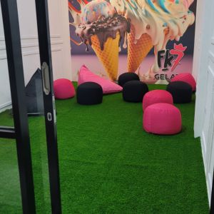 2m x 55m | Rumput Sintetis Swiss 3cm | Hijau Tebal Halus | Premium