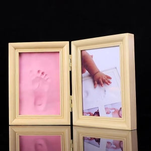 Baby Handprint Mud Commemorative Baby Hand and Foot Print Mud Newborn Handprint Footprint Making Handprint