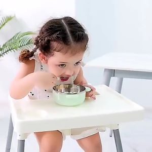 #ReadyStock Adjustable Baby Dining High Chair High Baby Chair Antilop Toddle Infant Baby feeding Chair with Tray