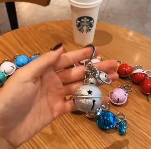 Large Bell Keychain + 2small / Super Big fashion Candy Colorful Key Chain Loud&Clear Besar Lonceng Kunci 超大码铃铛钥匙圈
